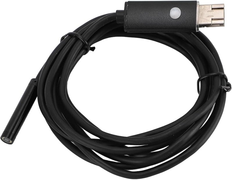 Endoscope with 6 LEDs 360 Degree Rotatable HD Inspection IP67 Waterproof 10m Hardwire Cable - Image 3