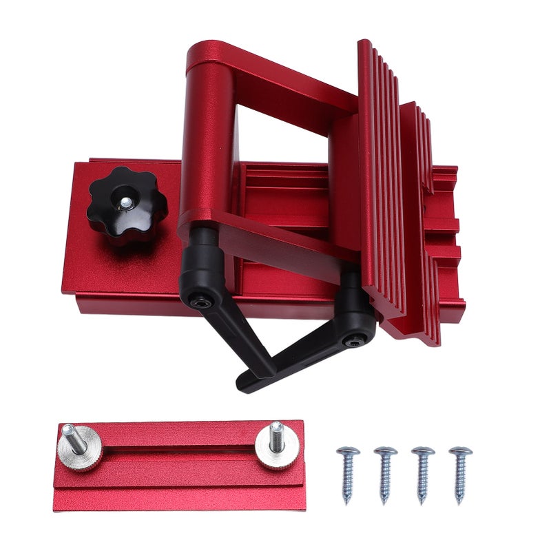 Tool Grinder Sharpening Fixture Aluminum Alloy Adjustable Bench Grinder Tool Rest Sharpening Jig for 6in and 8in Grinders and Sanders - Image 1