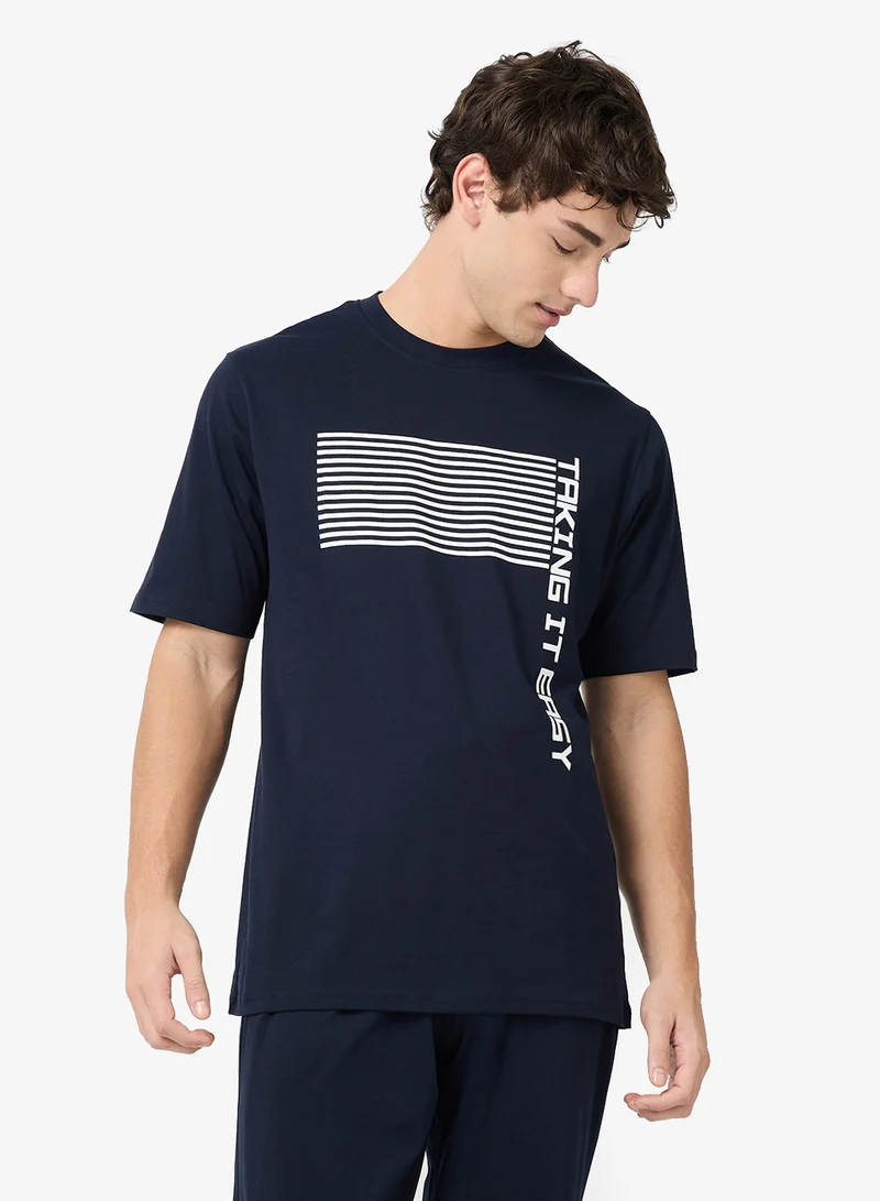 Seventy Five Nightwear T-Shirt and Pant Set