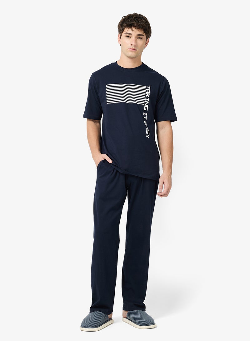 Seventy Five Nightwear T-Shirt and Pant Set - Image 5