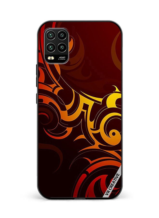 VR CREATIVE Protective Case Cover For Xiaomi Mi 10 Lite 5G Superman Tattoo Background Design Multicolour - Image 1