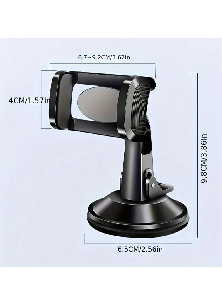 TIGER 360° Rotatable Magnetic Car Phone Mount – Universal Dashboard Holder for iPhone & Android Devices, Strong Grip, Secure Car Phone Holder, Easy Installation, Adjustable Viewing Angles - Image 2