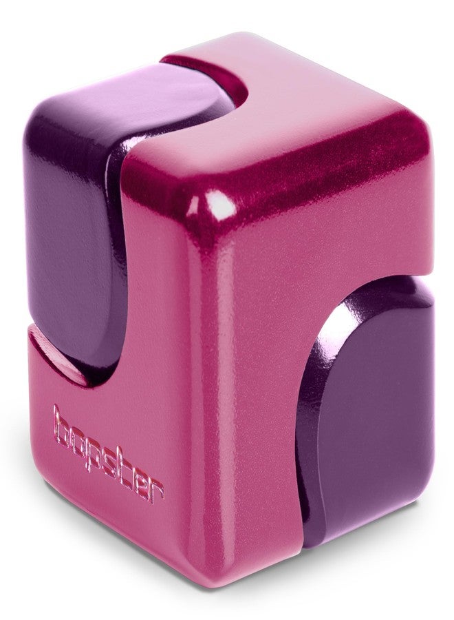 bopster Fidget Cube Spinner | Anodised Metal Hand Spinner | Sensory & Stress Relief Toy for Kids & Adults | ADHD, ADD, Autism | Ideal Gift | Pink & Purple - Image 2