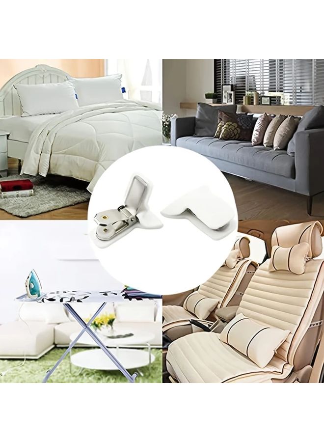 4pcs Thickened Quilt Clips For Securing Blankets Inside Duvet Covers Reinforced Fasteners - Image 3