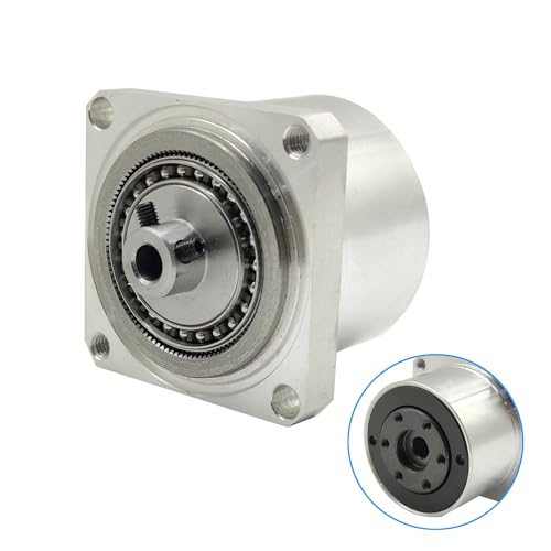 PGFUN Harmonic Gear Drive Reducer Small Strain Wave Gearbox Gearbox 30:1 Rotary Reduction Actuator, Fits Nema 17 Stepper Motor (Flange Output) - Image 1