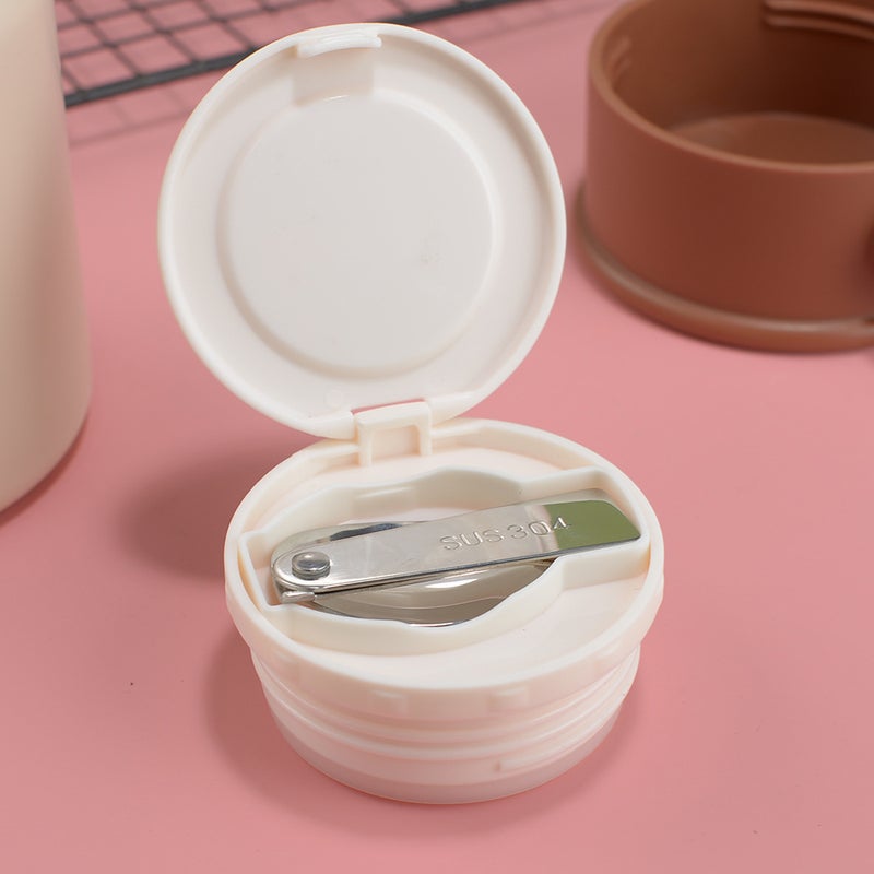 New Stew Beaker 316 Stainless Steel Stew Pot Household Portable Handle Thermos Cup Coffee Pot Stew Pot - Image 1