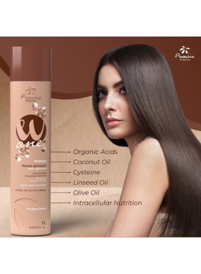 فلوراكتيف W. واحد فلورأكتيف نانو بروتين فرد الشعر (1000مل) – علاج تجميل فائق - Image 5