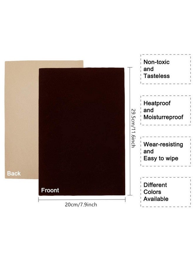 بينيكريت 18 قطعة من أقمشة مخملية لاصقة من 9 ألوان، ورقة A4 (8.3 بوصة × 11.8 بوصة)، ذاتية اللصق، متينة ومقاومة للماء، متعددة الأغراض، مثالية لصناعة الفنون والحرف اليدوية - Image 2