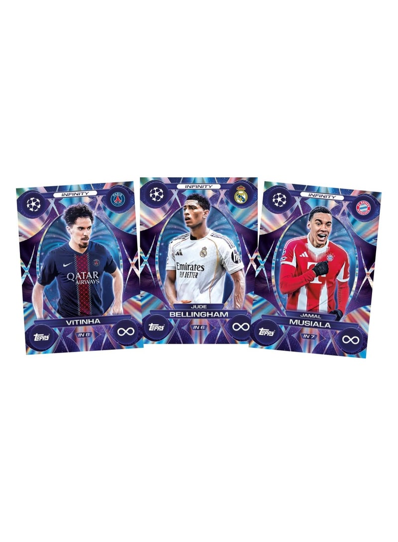 Topps UEFA Champions League Match Attax 2025 Trading and Collectible Card Game (Multipack of 4) - Image 2