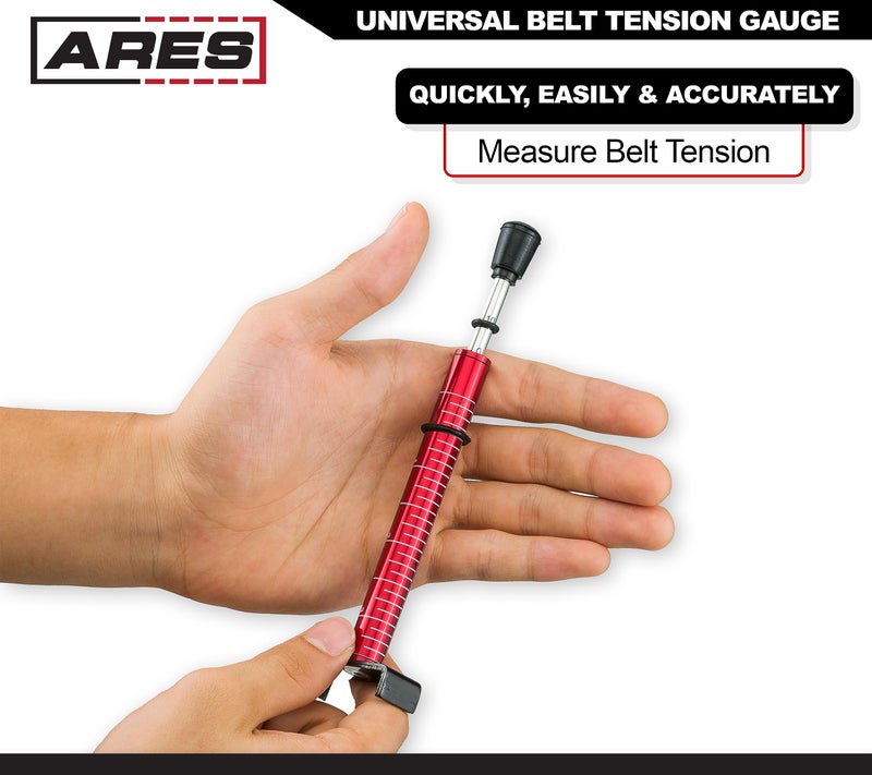 ARES 15033 - Belt Tension Gauge - Use After Belt Replacement, Adjustment or Wheel Service for Accurate Motorcycle Belt Tension Setting - Universal Design - 10 Lb Specification - Compatible with Harley - Image 4