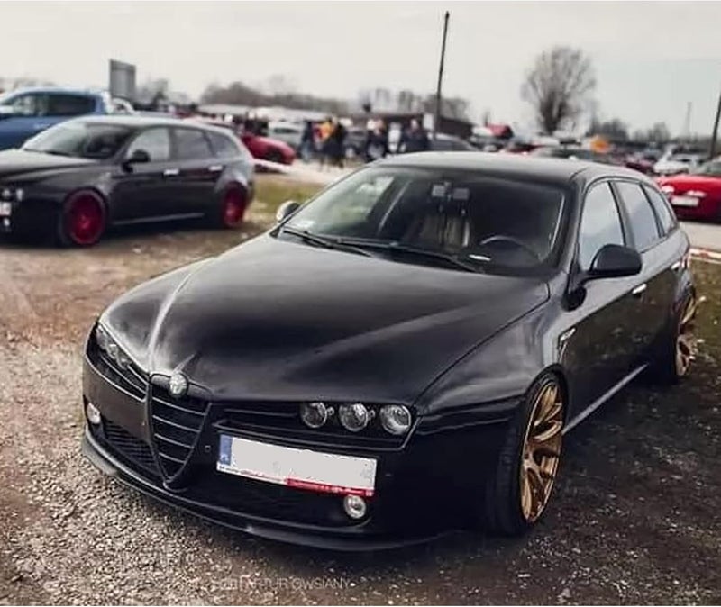 QASULER Front Spoiler Bumper Lip Kit for Alfa Romeo 159 - Image 3