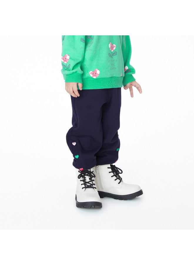 Annil girls' Casual Pants | Classic Sportswear Joggers | Spring/autumn Long Pants - Image 3