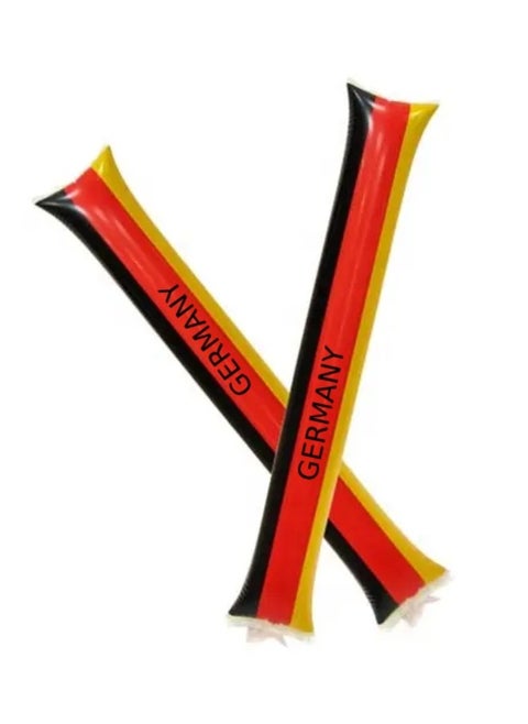 Thunder Sticks Inflatable Noisemakers Cheerleading Plastic Clapping Gear Football Games Party Sporting Events GERMANY PACK OF 2