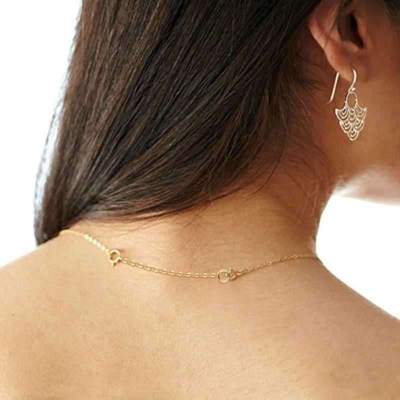 Lancharmed 3 Pcs 925 Sterling Silver Necklace Extenders for Women Durable Strong Removable Necklace Bracelet Anklet Extension Jewelry Making Chains - Image 2