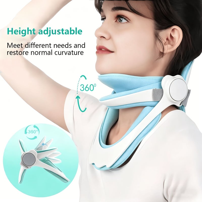 وسادة دعم عنق قابلة للتعديل 360° تصميم مريحي وضعية مريحة - Image 2