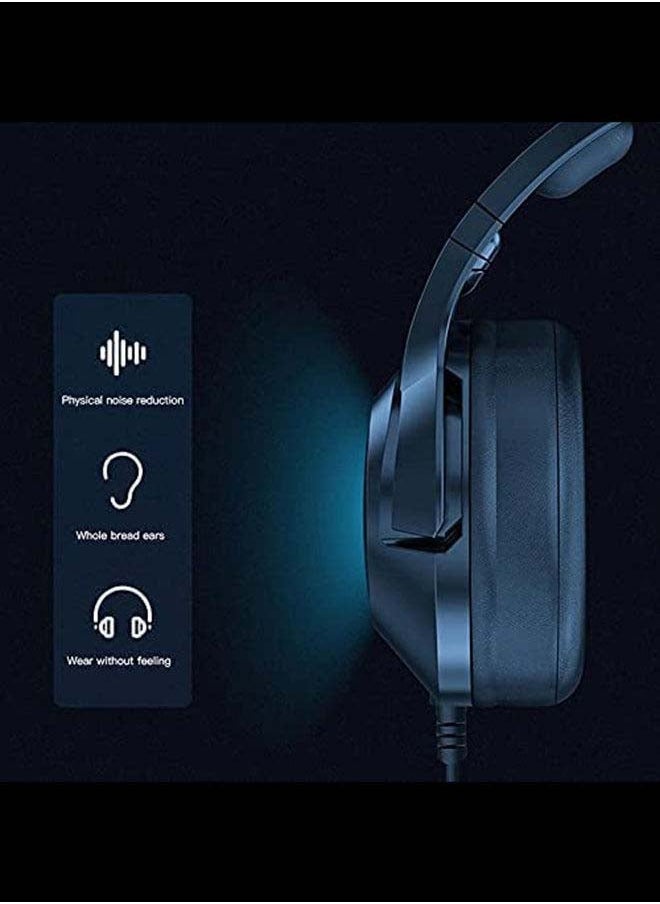 أونيكوما - سماعة رأس سلكية للألعاب K9 مع ميكروفون لأجهزة PS4 / PS5 / XOne / XSeries / Nswitch / PC - Image 1