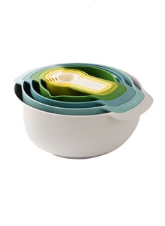 Joseph Joseph Joseph joseph nest9 plus salad preparation set opal  - Image 1