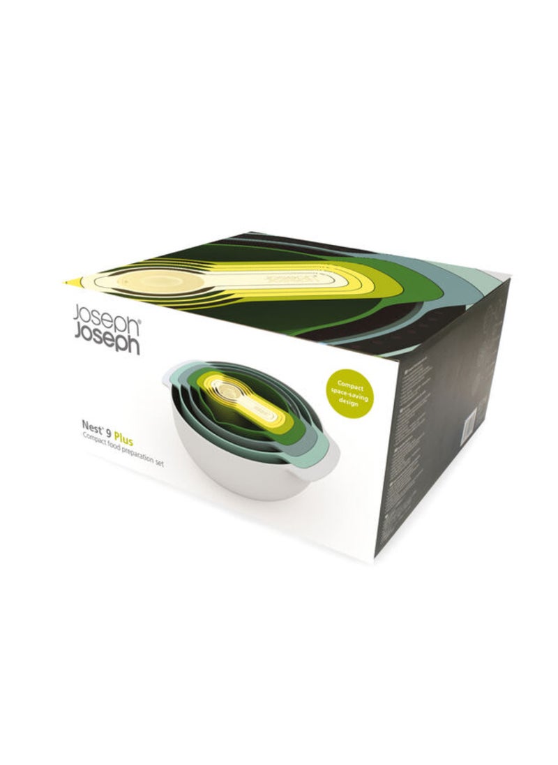 Joseph Joseph - Joseph joseph nest9 plus salad preparation set opal - Image 1