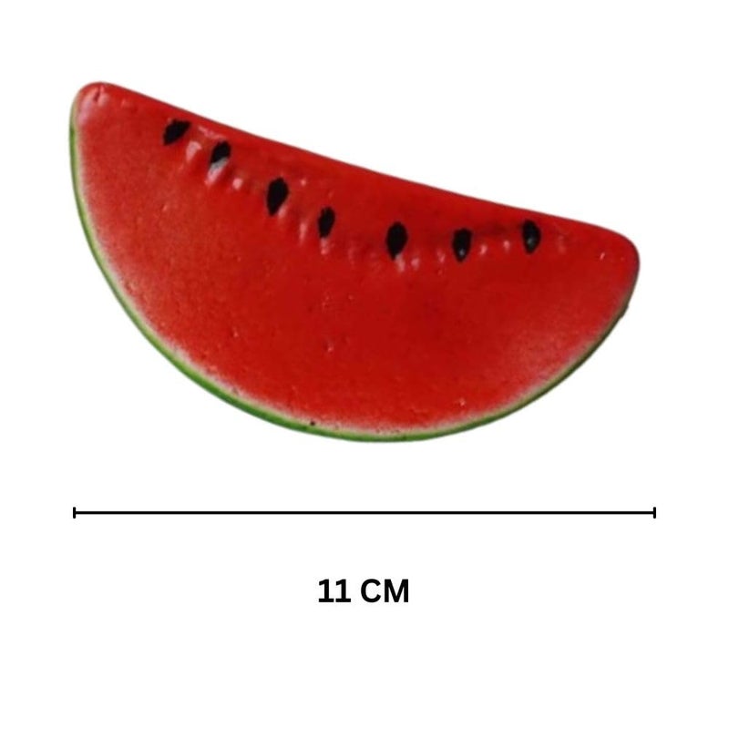 SINGAA Artificial Watermelon Fruit Slice for Home, Office, Garden, Shops, Reception, Bowl, Party, Dining Table, Photography and Events Decoration (Pack of 1) - Image 2