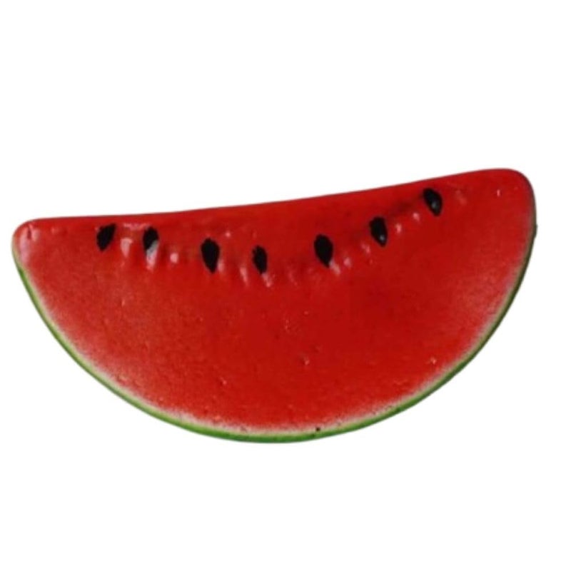 SINGAA Artificial Watermelon Fruit Slice for Home, Office, Garden, Shops, Reception, Bowl, Party, Dining Table, Photography and Events Decoration (Pack of 1) - Image 1