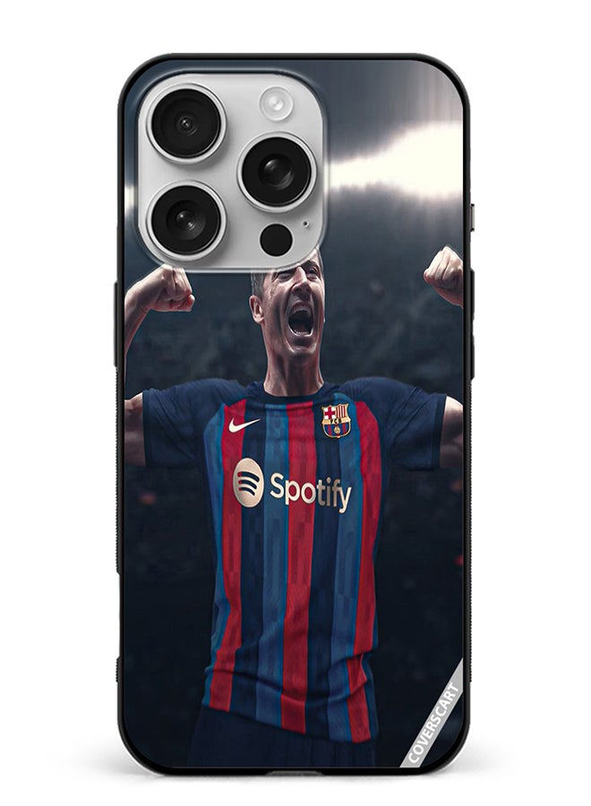 COVERSCART Protective Case Cover For Apple iPhone 16 Pro Barcelona Design Multicolour