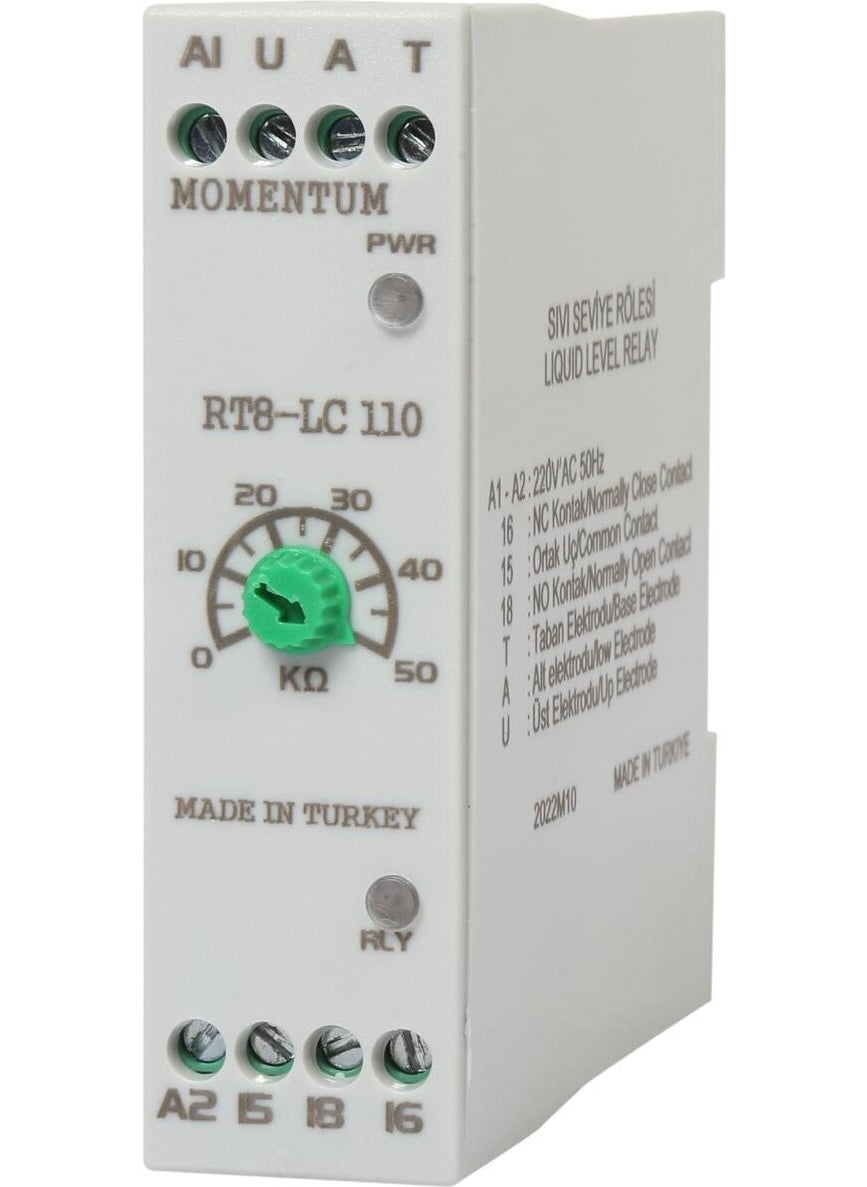 Momentum - Liquid Level Relay Adjustable 0-50kOhm RT8-LC110 - Image 1