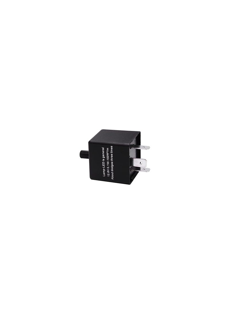 GGOOT Adjustable Frequency Flashers Car Motorcycle Universal Waterproof Relay With LED Turn Signal Light  - Image 5