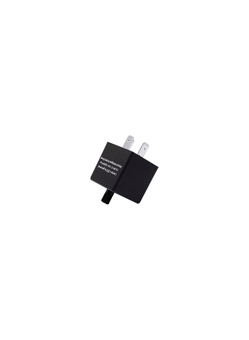 GGOOT Adjustable Frequency Flashers Car Motorcycle Universal Waterproof Relay With LED Turn Signal Light  - Image 3