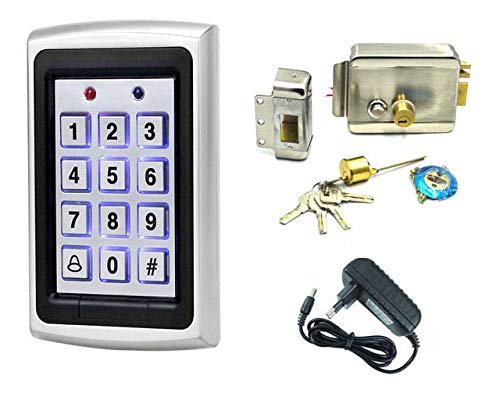 NAVKAR SYSTEMS NAVKAR SYSTEMS Waterproof RFID access control with electronic lock and power supply for metal door  - Image 1