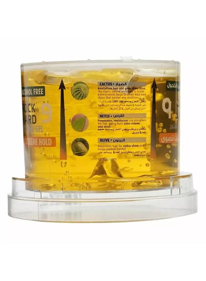 Vatika Naturals Hair Styling Gel Rock Hard 9, Extreme Hold- 250ml - Image 3