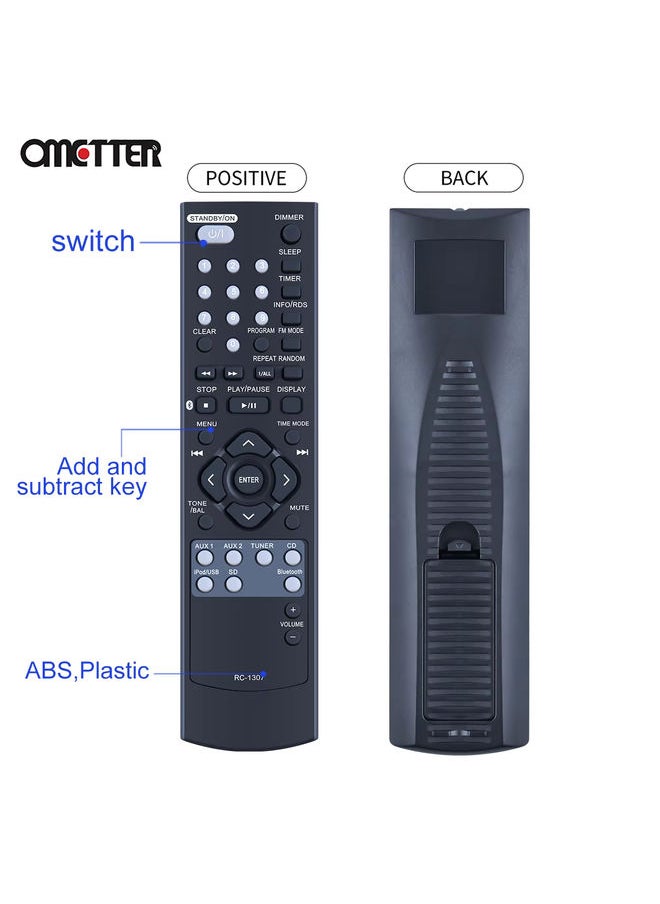 OMETTER - Brand New Remote Control for Teac RC-1307 Playback Controller - Image 1