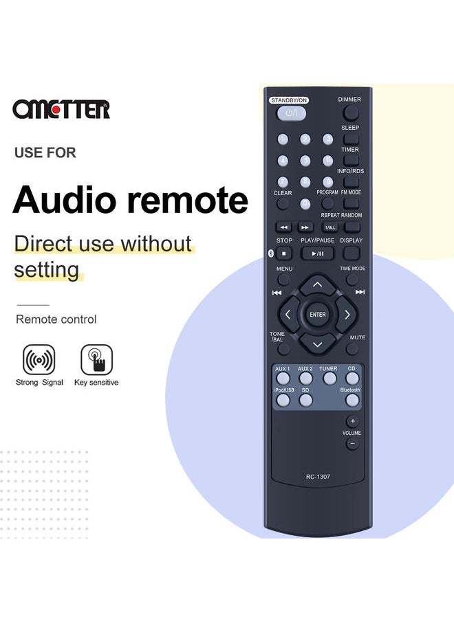 OMETTER - Brand New Remote Control for Teac RC-1307 Playback Controller - Image 1
