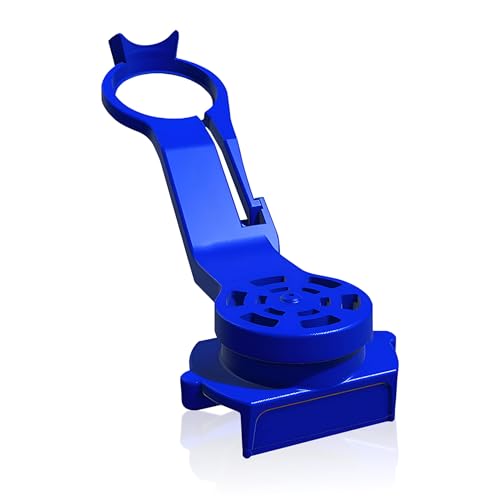 OBEROI'S TRADERS Motorcycle Chain Oiler/Dispenser & Cleaning Brush Combo I Universal Chain Lubrication Tool for Chains I Bike Chain Cleaner & Lube Spray Attachment Kit (Blue) - Image 5