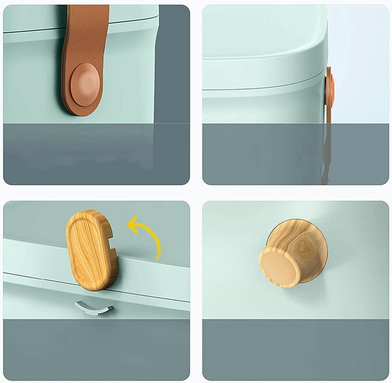 MAPPLE CREATION 1pc Medicine Box, Household Large Capacity Family Size Small First Aid Box, Aesthetic Room Decor, Home Decor, Kitchen Accessories, Bathroom Decor, Bedroom Decor - Image 4