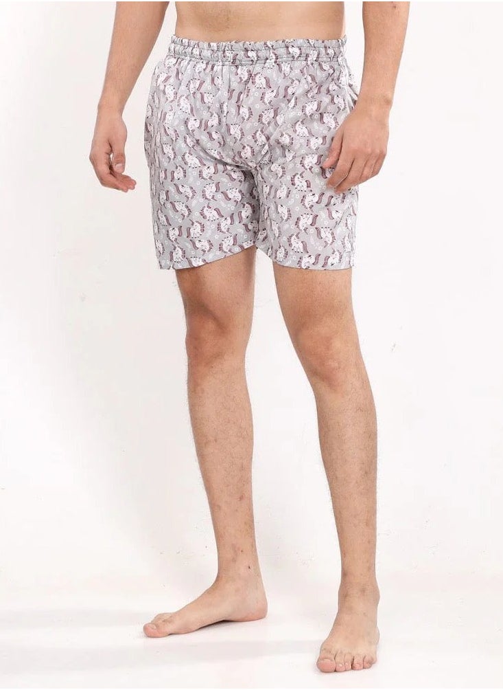 Generic - Men's Short Swimwear - Grey - up to 70 KG - Image 1