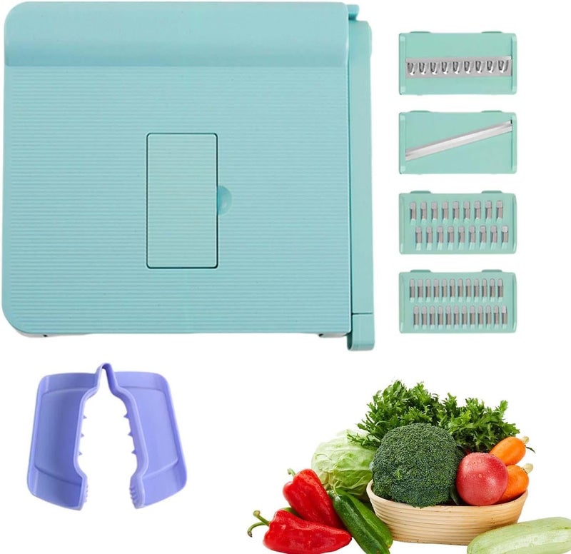 RUDRO IMPEX Vegetable Chopper Vegetables Slicing Shredding Stainless Steel ChopperHousehold Meal Prep Companion Vegetable Tools for Potatoes Cucumber - Image 2