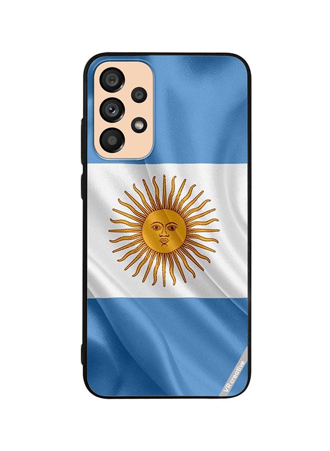 VR CREATIVE Protective Case Cover For Samsung Galaxy A33 5G Argentina Design Multicolour - Image 1