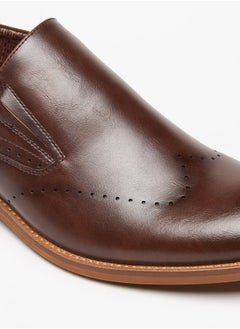 DUCHINI Men's Solid Slip-On Loafers  - Image 5