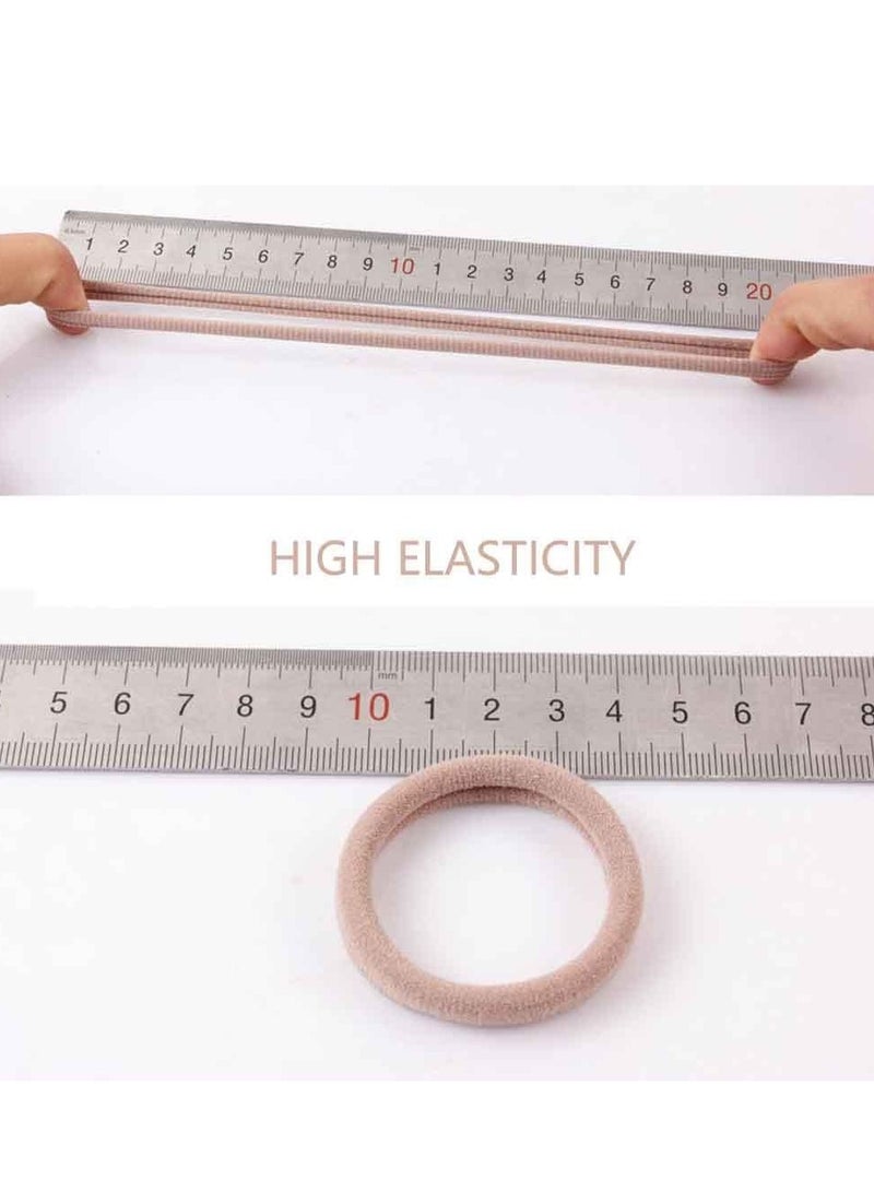 Loquat Ponytail hairstyle shines with 100 multi-color thick hair ties, suitable for everyone from guys to girls - Image 4