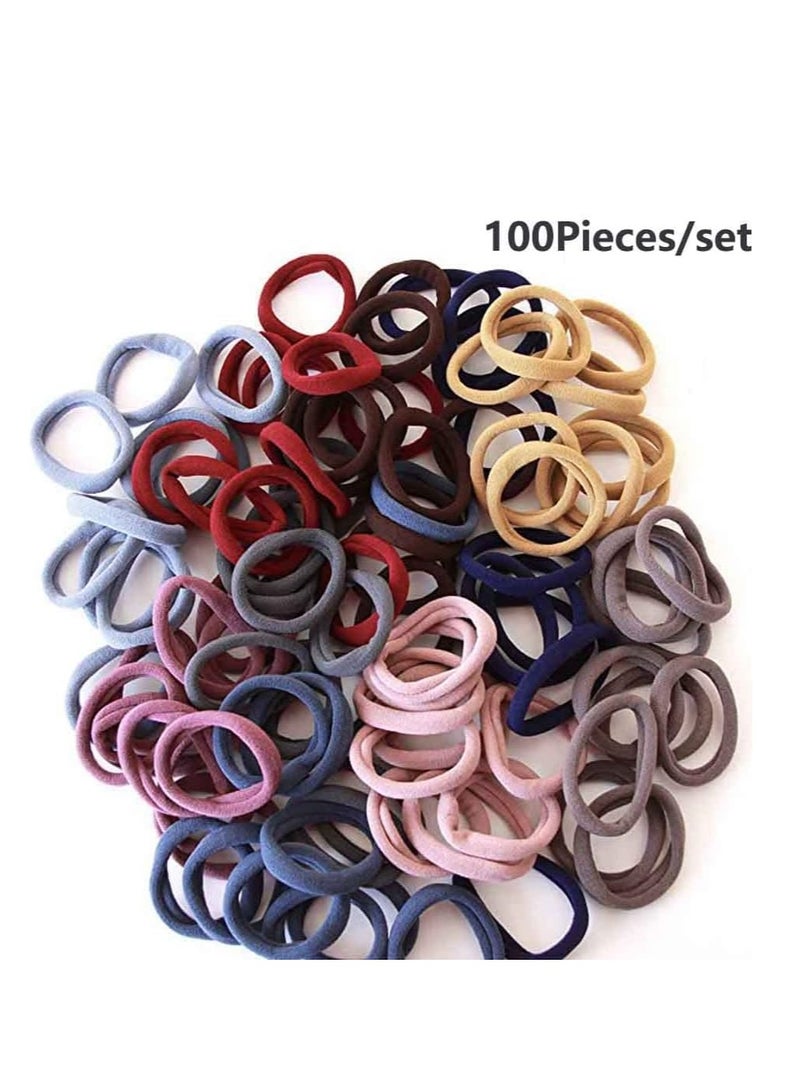 Loquat Ponytail hairstyle shines with 100 multi-color thick hair ties, suitable for everyone from guys to girls - Image 3