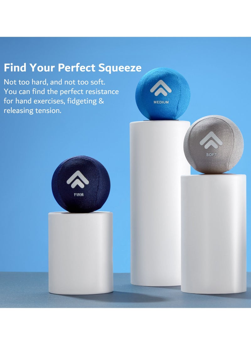 ARTIKEL - Artikel Stress Ball | Fidget Squeeze Toys | For Stress & Anxiety Relief | Best for Hand Therapy, Exercise, Grip, Strength, Therapeutic Hand Mobility & Restoration | Adults, Teens & Kids | Pack of 3 - Image 1