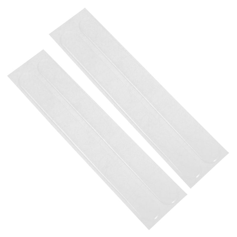 2Pcs Transparent Car Door Edge Guards Anti Collision Strips Easy Installation - Image 2