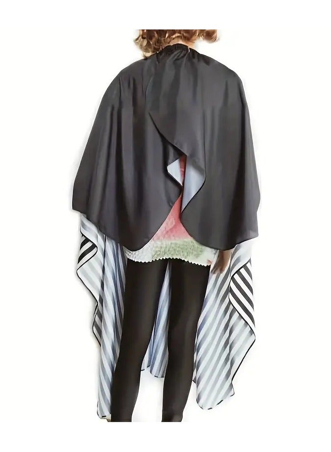 ORiTi 1pc Hair Cutting Gown Waterproof Haircut Cape Cloth Hairdressing Apron For Hair Cutting And Styling - Image 4