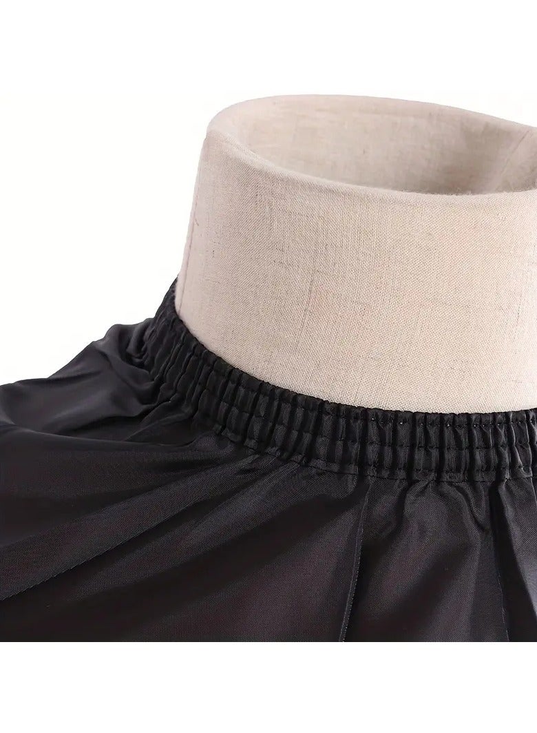 ORiTi 1pc Hair Cutting Gown Waterproof Haircut Cape Cloth Hairdressing Apron For Hair Cutting And Styling - Image 2