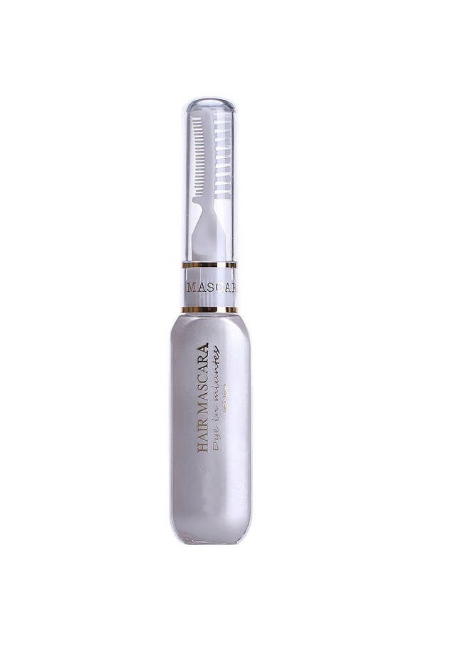 Liasun Temporary Hair Mascara Washable Temporary Hair Color Chalk Hair Dye Stick Non-toxic Instant Dye(White)  - Image 2