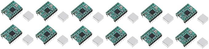 3 Stepper Motor Modules 12pcs High Efficiency Quiet Stable Printer Accessory - Image 1