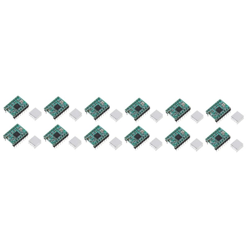 3 Stepper Motor Modules 12pcs High Efficiency Quiet Stable Printer Accessory - Image 2