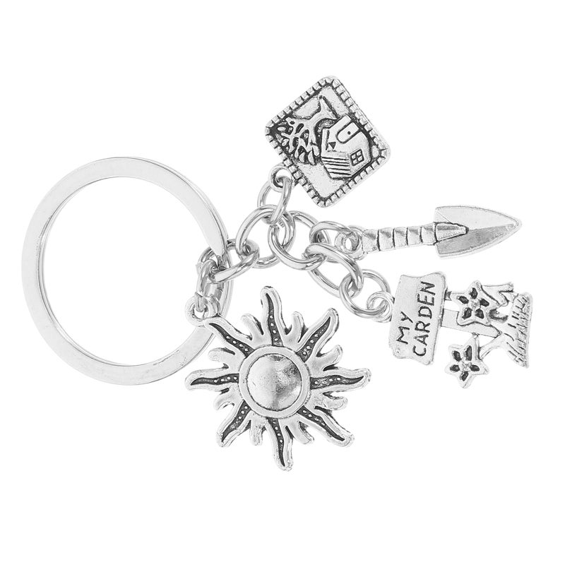 💍 سلسلة مفاتيح متعددة الاستخدامات للحدائق من سبائك متينة - Image 1