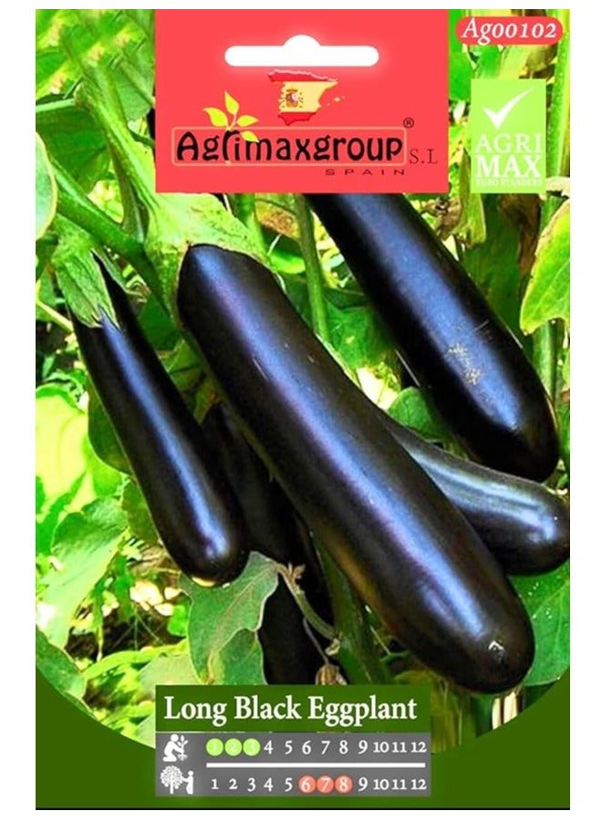 أجريماكس بذور الباذنجان Agrimax (طويلة ، سوداء) - Image 1