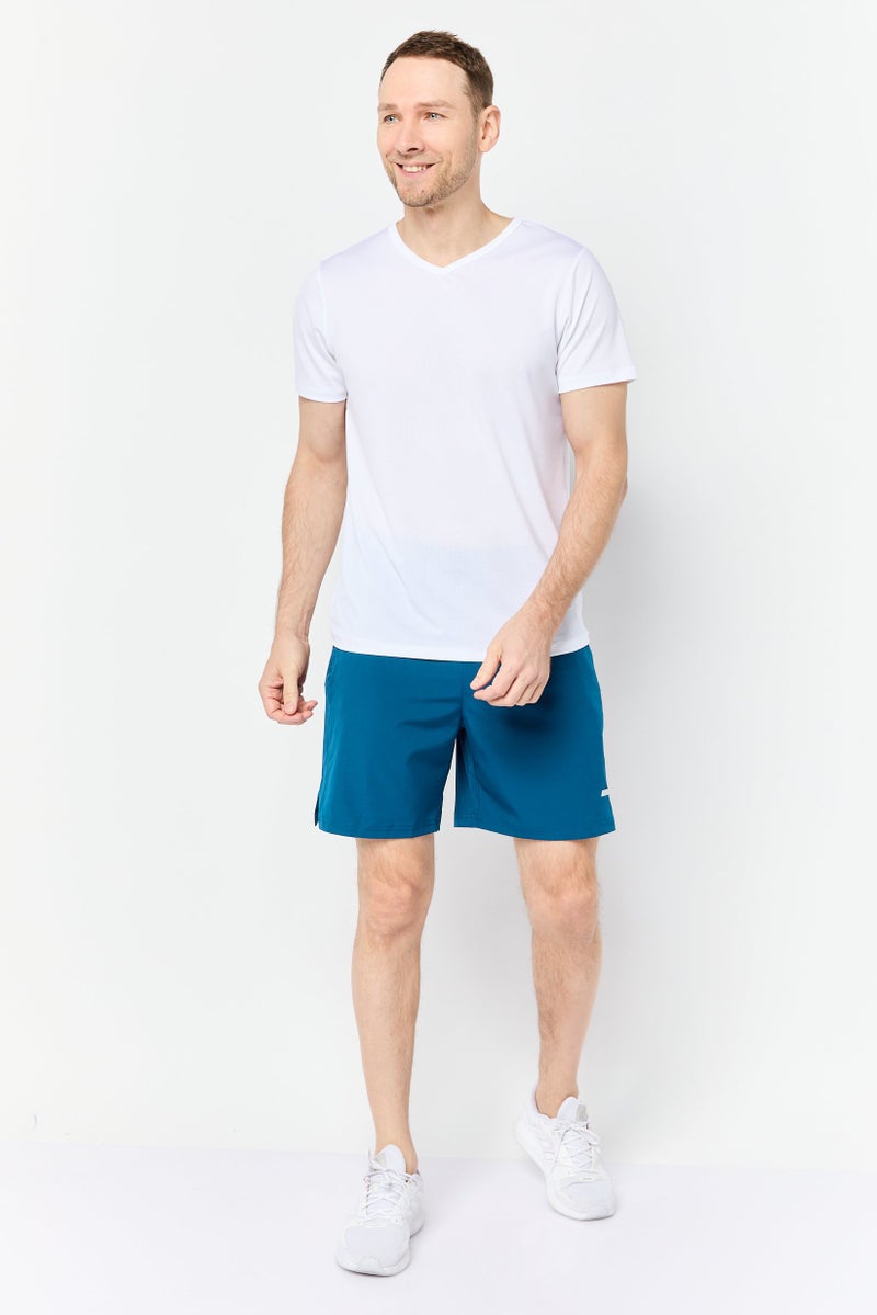 Mister Men Sportswear Fit 7 Inseam Training Shorts, Iron Blue - Image 2
